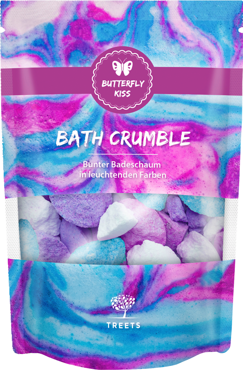 Treets Bubble BathCrumble Butterfly Kiss, 150 g dauerhaft günstig