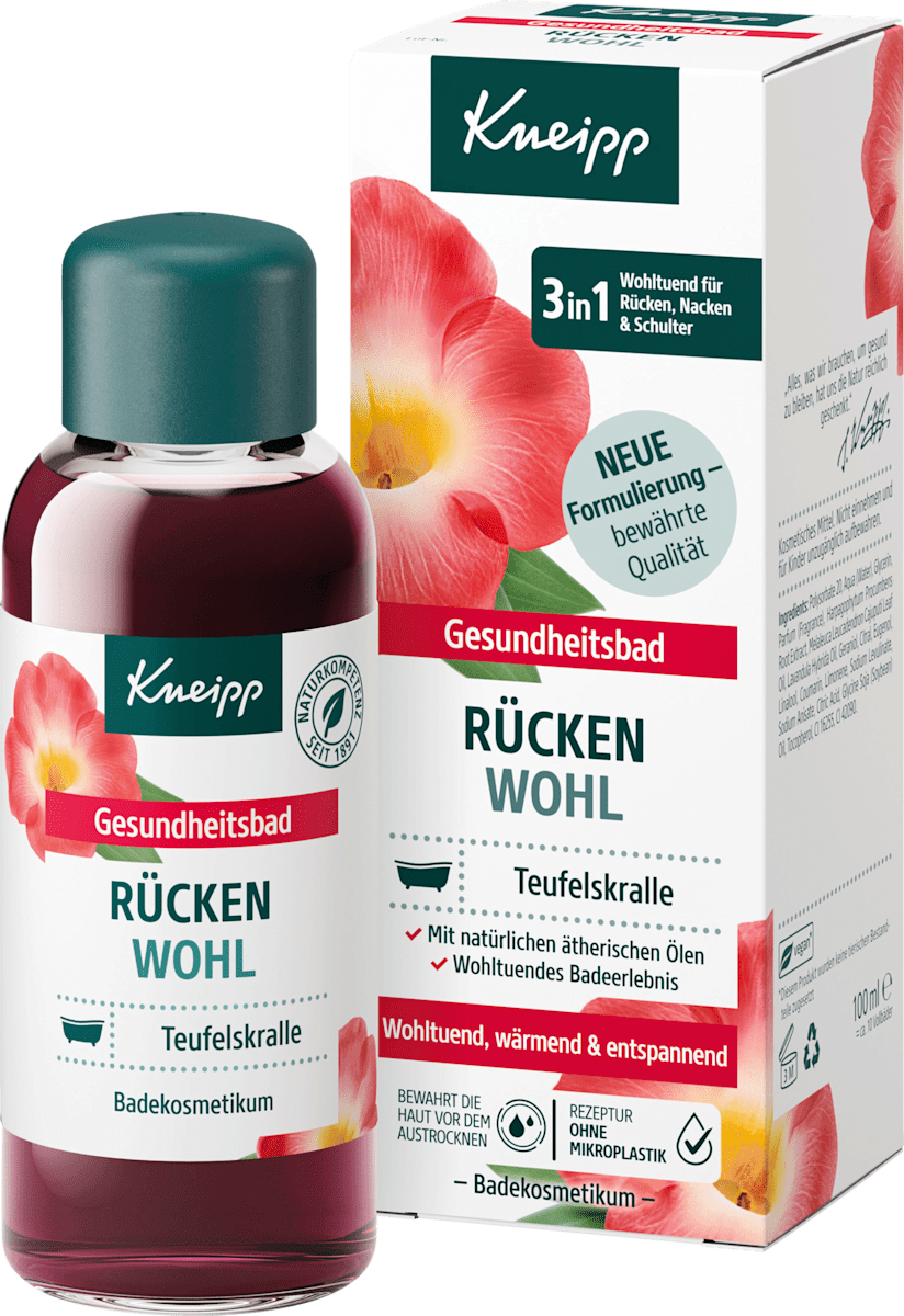 Kneipp Gesundheitsbad Rücken Wohl, 100 ml dauerhaft günstig online
