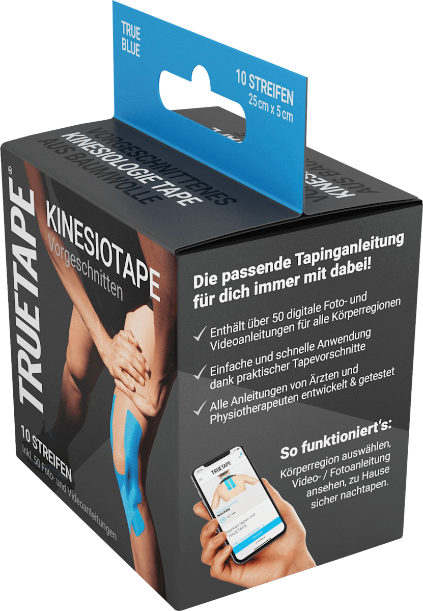 Truetape Kinesiotape, 10 St dm.at