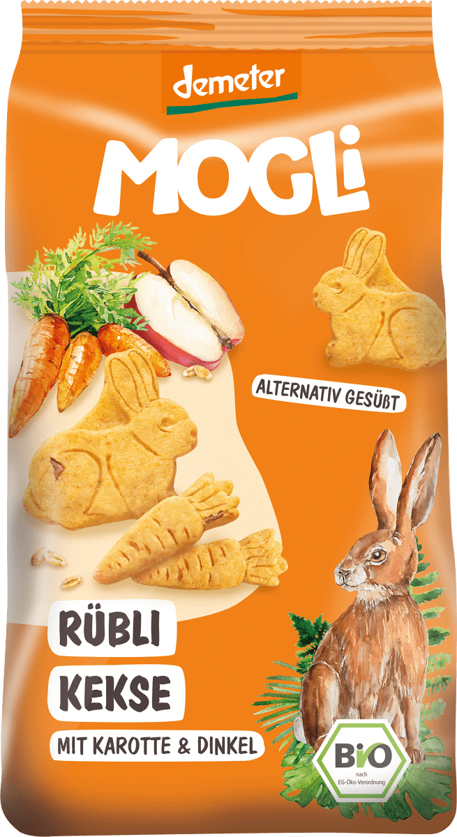 MOGLi Rübli Kekse, 125 g | dm.at