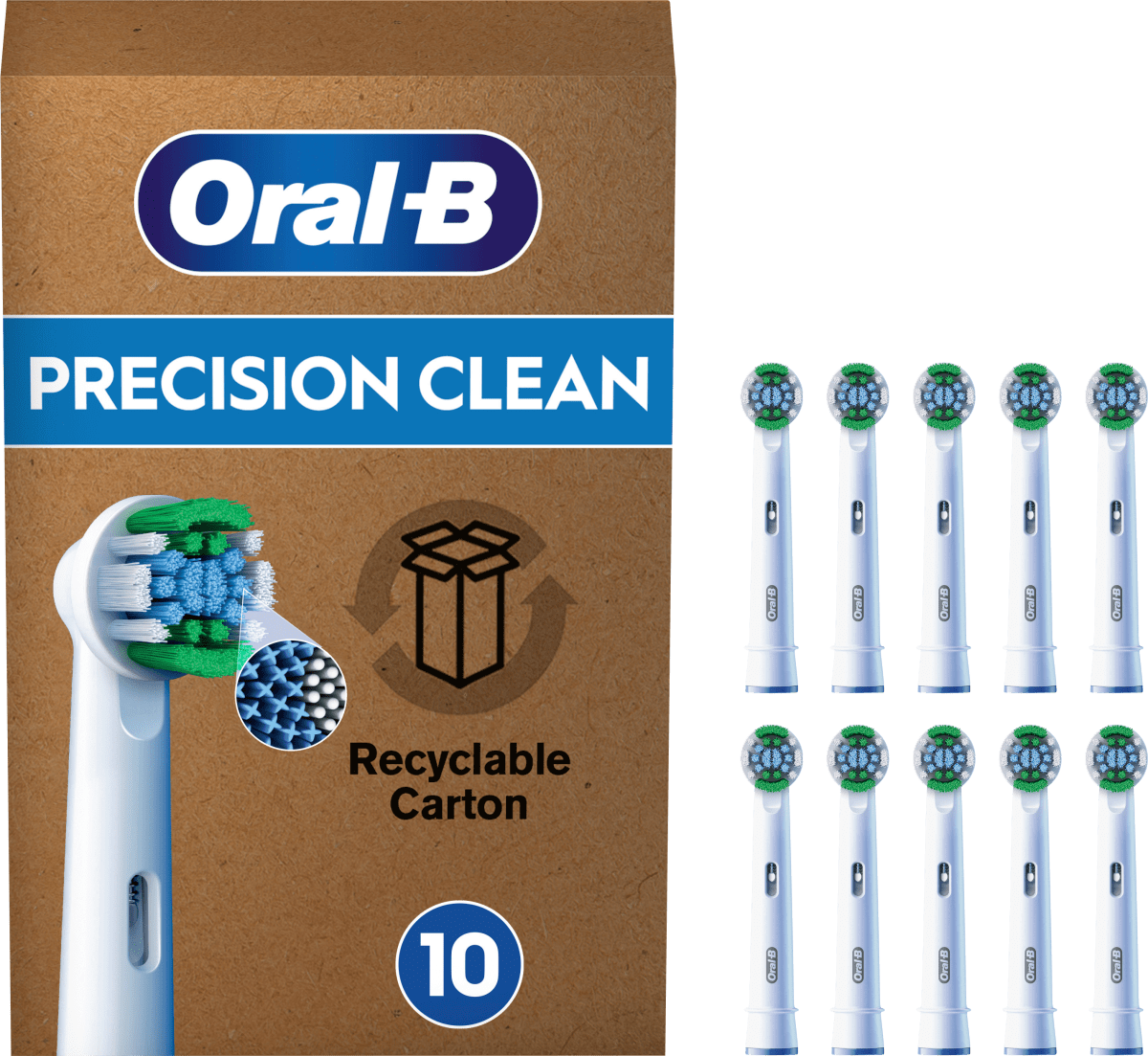 Aufsteckbürsten PRO Precision Clean, 10 St