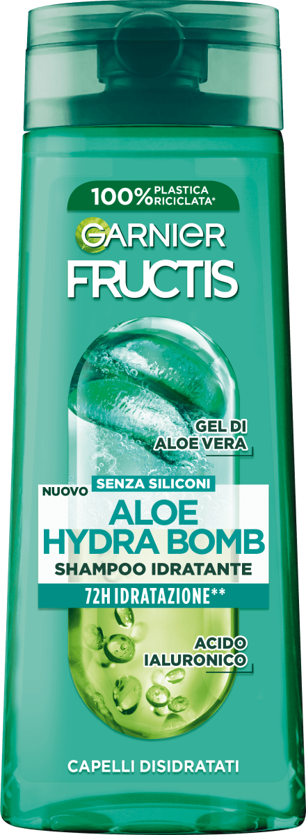 Intens Bakterie Mod viljen GARNIER FRUCTIS Shampoo Aloe Hydra Bomb, 250 ml Acquisti online sempre  convenienti | dm Italia