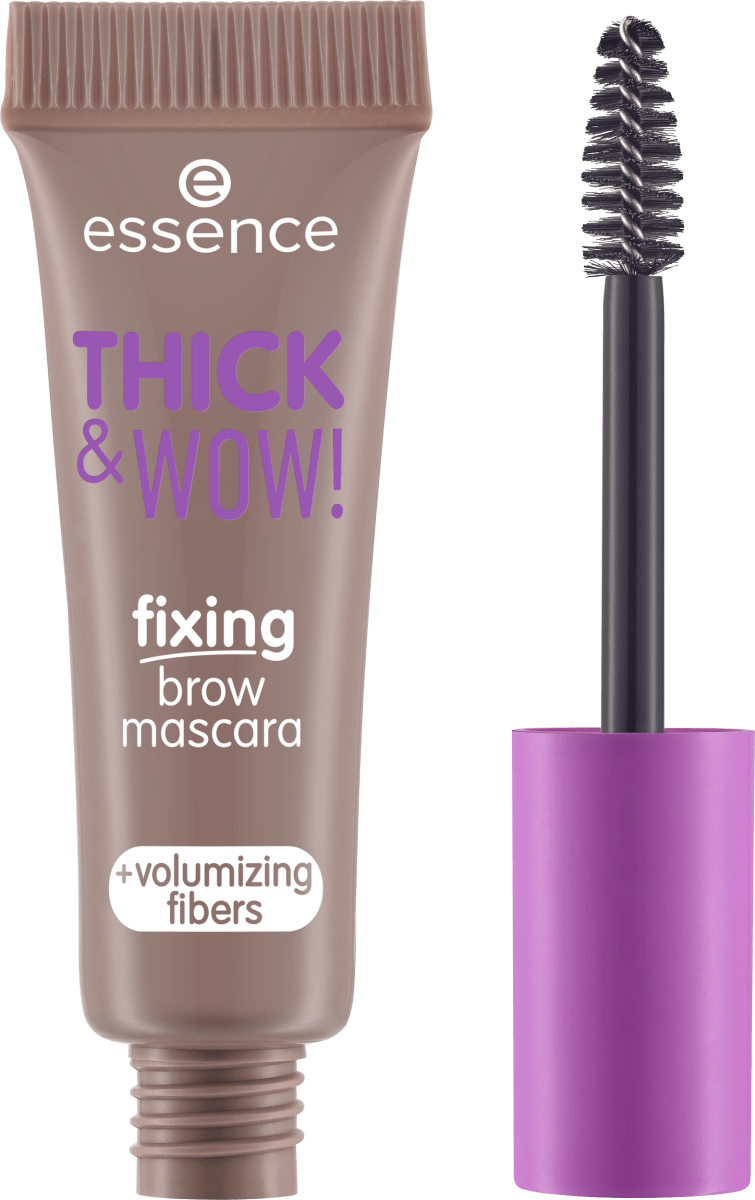 essence Thick & Wow fixing maskara za obrve 01 Caramel Blonde, 6 ml
