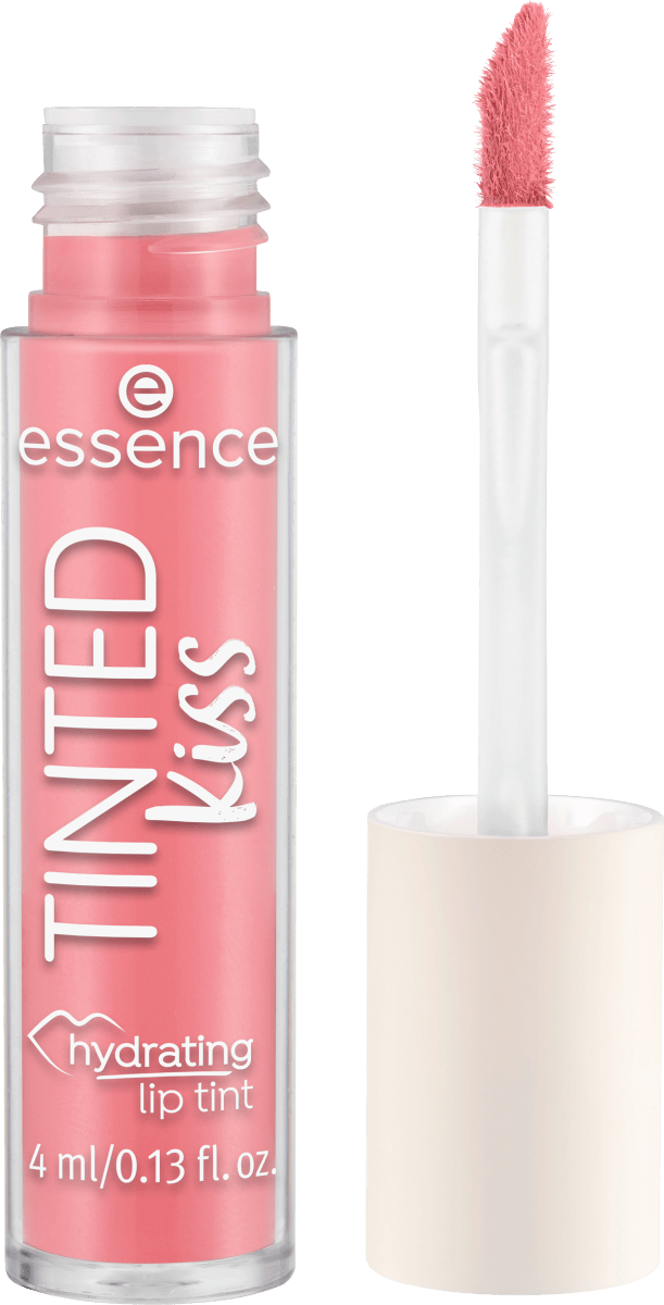 essence Lipgloss Tinted Kiss Hydrating 01 Pink & Fabulous, 4 ml