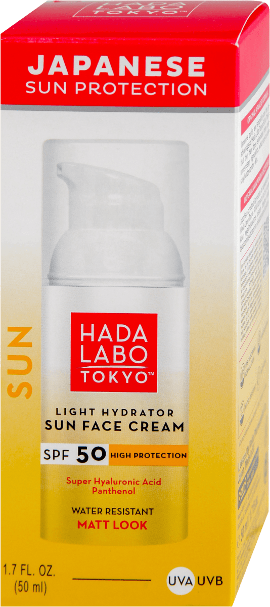 HADA LABO TOKYO Sun krema za lice za zaštitu od sunca SPF 50, 50 ml