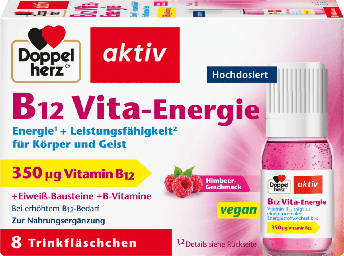 Doppelherz Vitamín B12 Vita Energie, 8 ks dm.cz