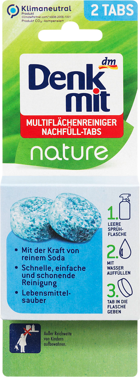 Allzweckreiniger Tabs nature, 2 St