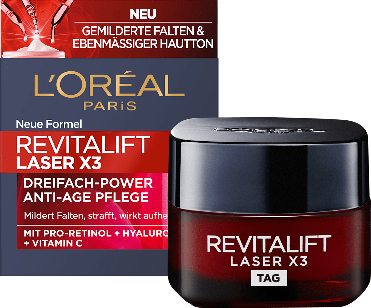 L'ORÉAL PARiS Gesichtscreme Revitalift Laser X3, 50 ml dauerhaft ...