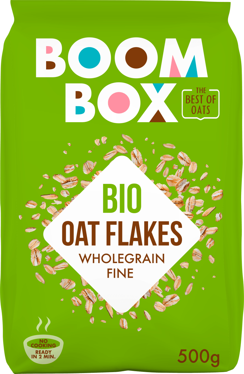 BOOM BOX Eko zobene pahuljice, 500 g dm.hr