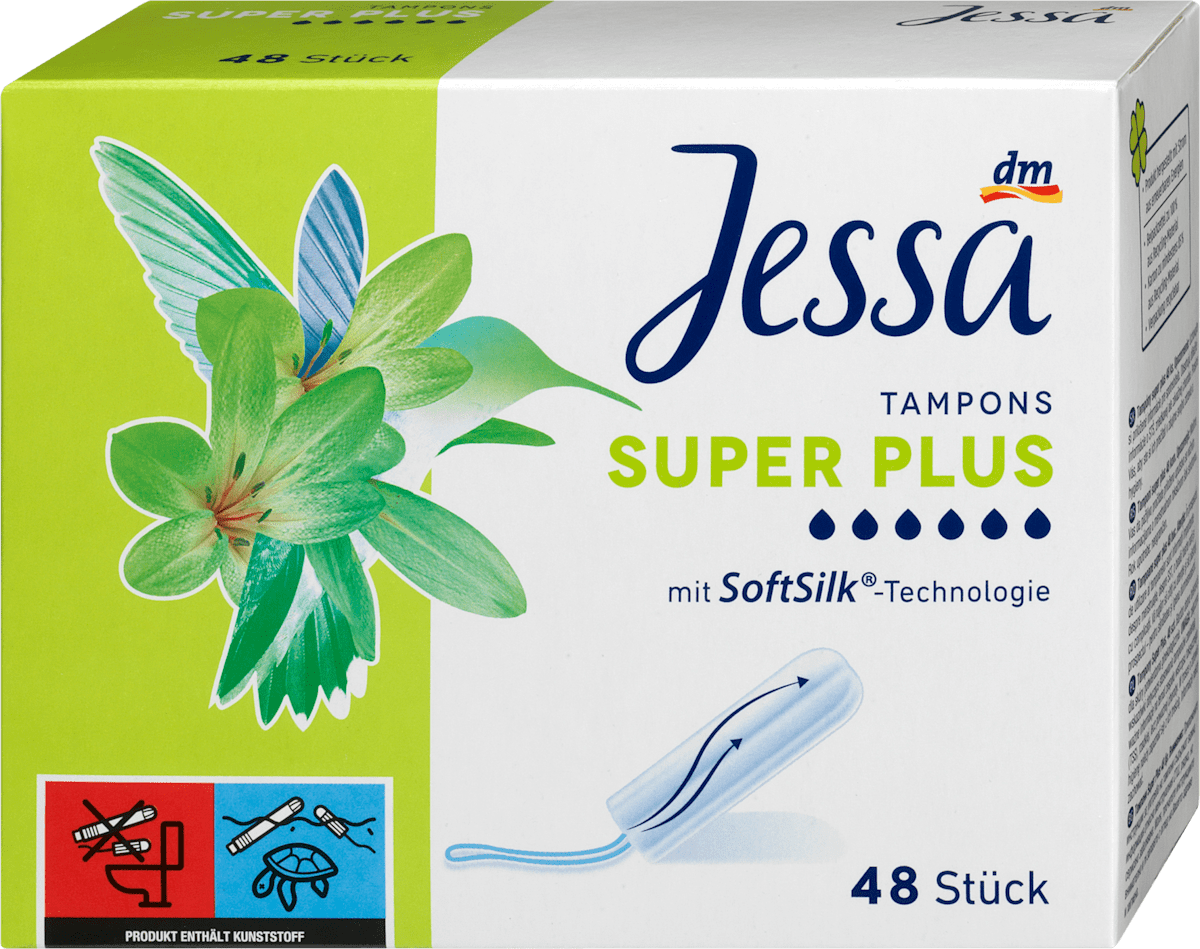 Jessa Tampons Super Plus, 48 St dauerhaft günstig online kaufen dm.de