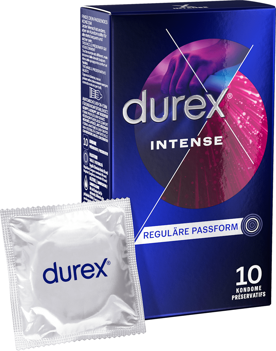 Durex Kondome Intense Orgasmic, Breite 56mm, 10 St dauerhaft günstig