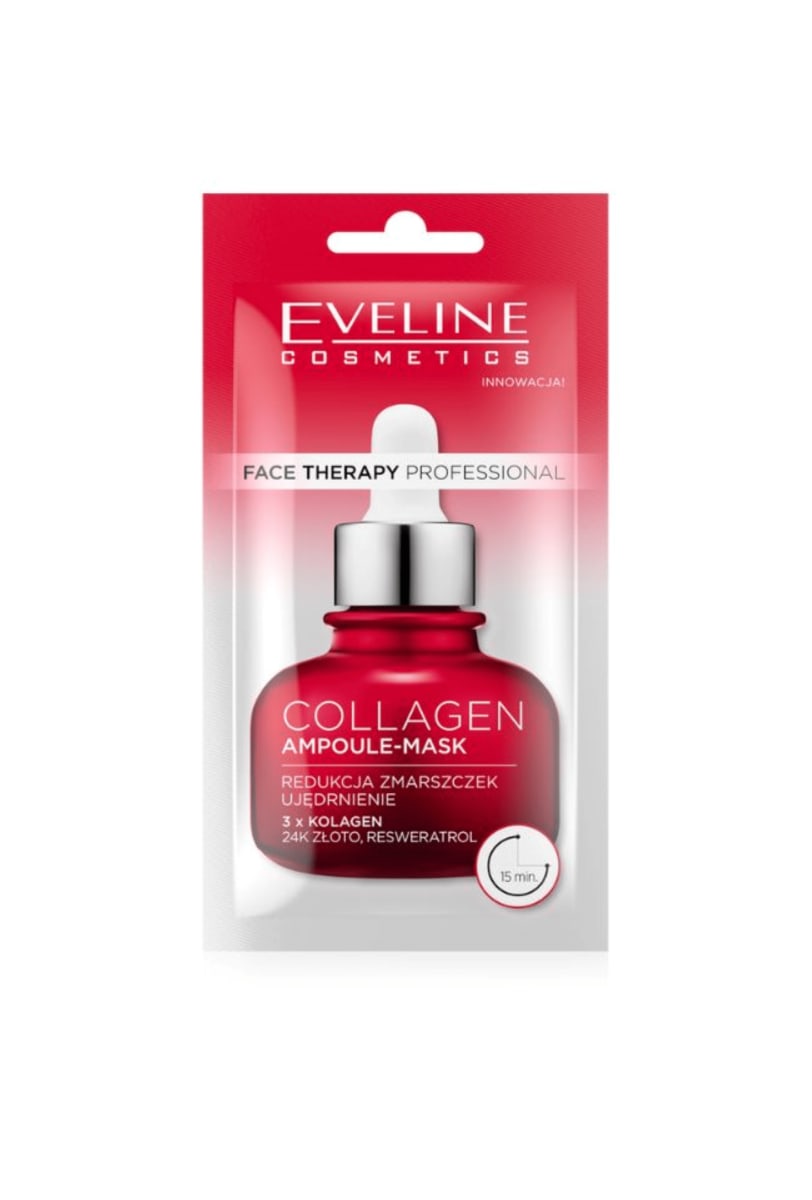 EVELINE COSMETICS Маска за лице с колаген, 8 ml Пазарувай трайно ...