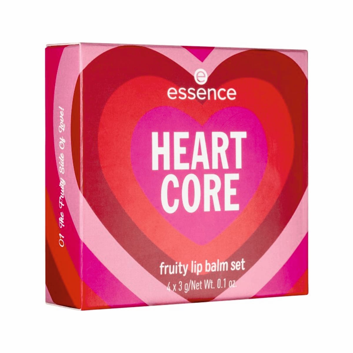 essence Lip balm set fruity Heart Core, 12 g dm.at