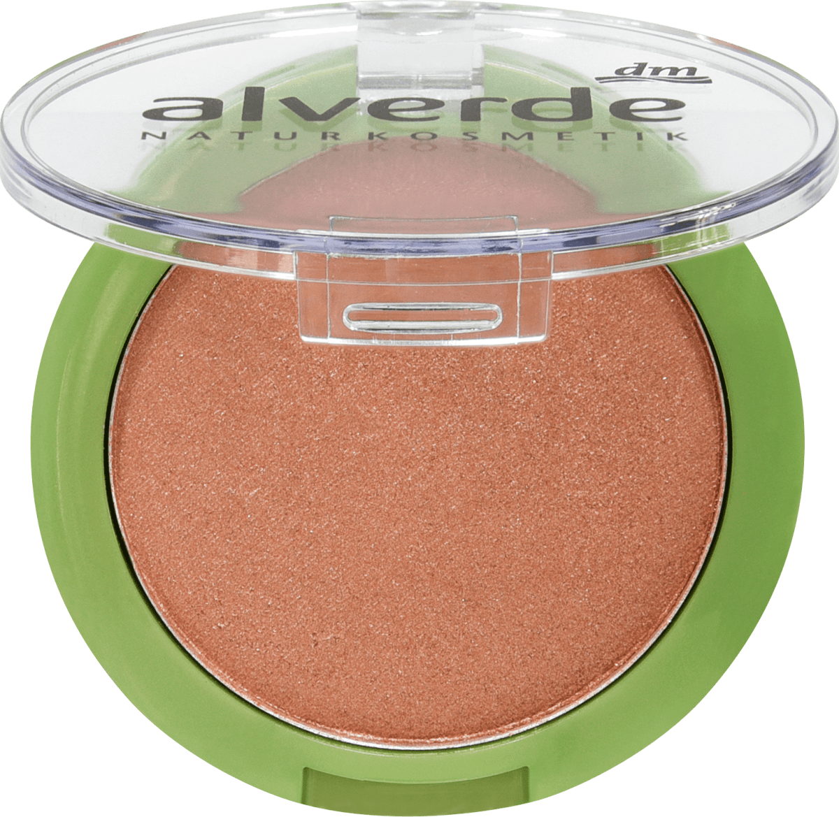 alverde NATURKOSMETIK Blush & Highlighter N. 50 Glowy Sunset, 6 g