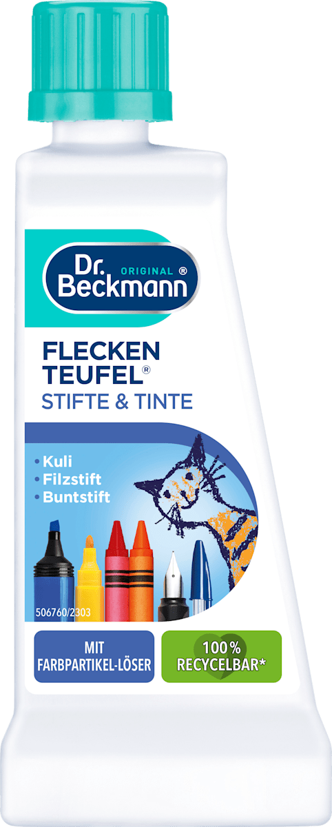 Fleckenentferner Fleckenteufel Stifte & Tinte, 50 ml