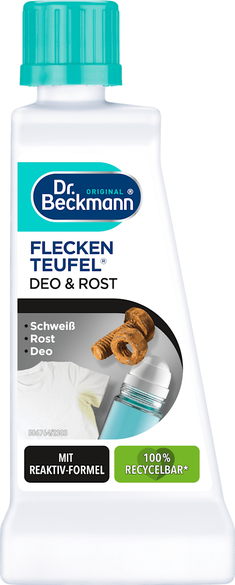 Fleckenentferner Fleckenteufel Rost & Deo, 50 ml