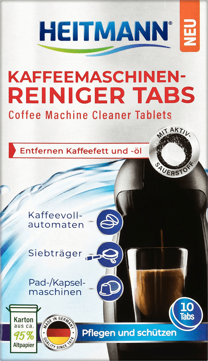Kaffeemaschinenreiniger Tabs, 20 g
