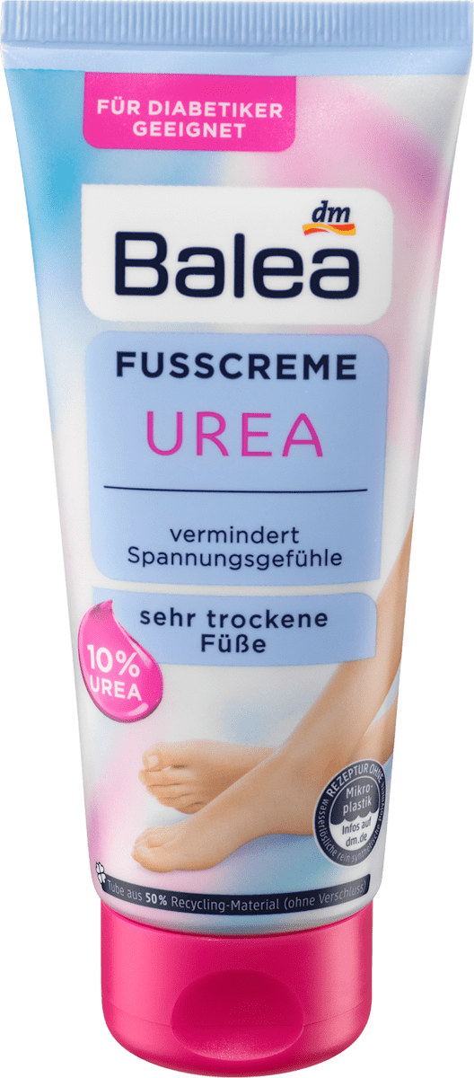 Fußcreme mit 10% Urea, 100 ml