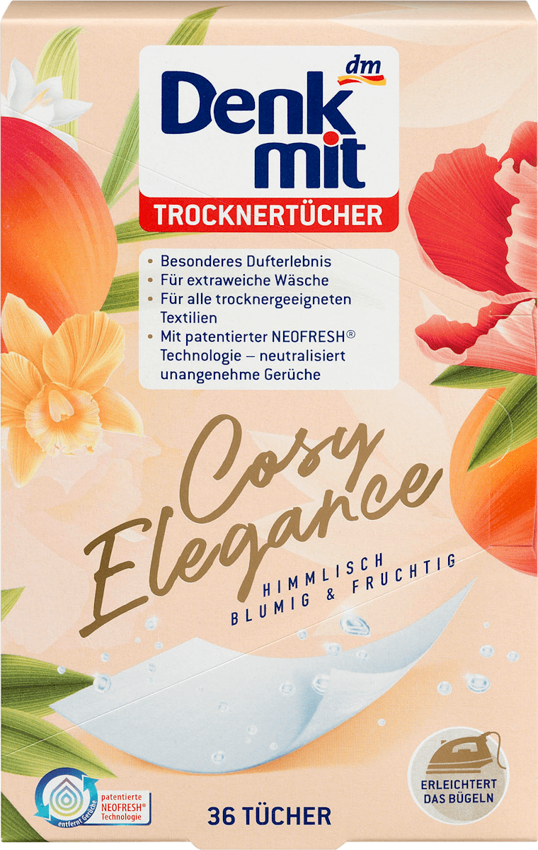 Trocknertücher Cosy Elegance, 36 St