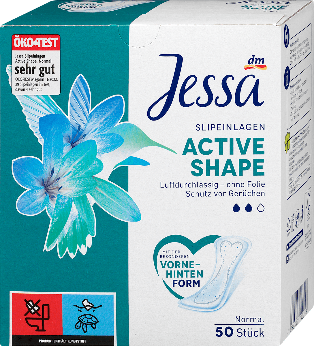 Slipeinlagen Active Shape, 50 St