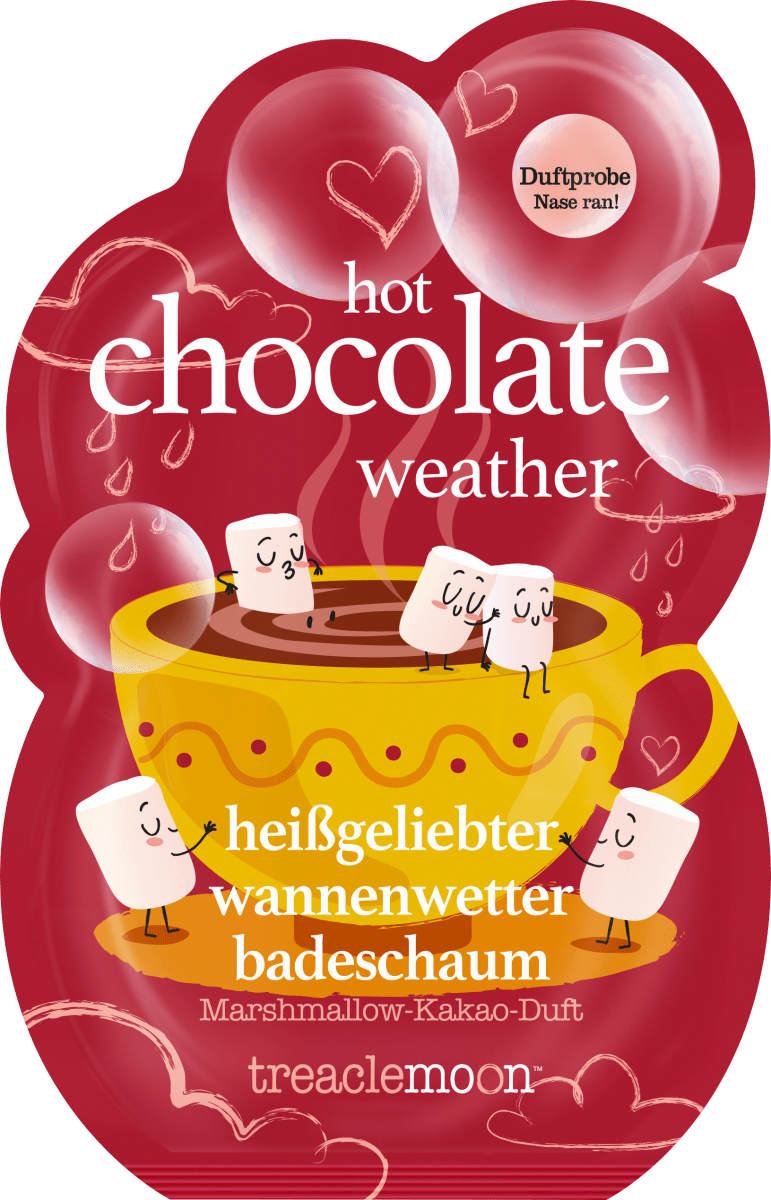 Schaumbad hot chocolate weather, 80 g