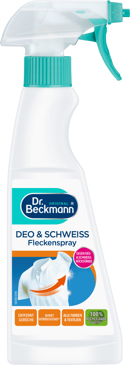 Fleckenentferner Spray für Deo & Schweiß, 250 ml