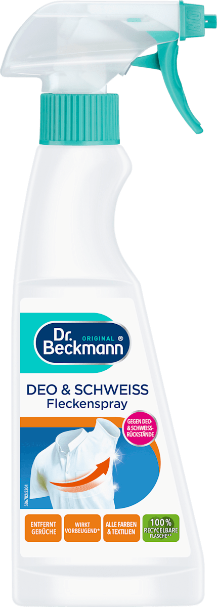 Fleckenentferner Spray für Deo & Schweiß, 250 ml