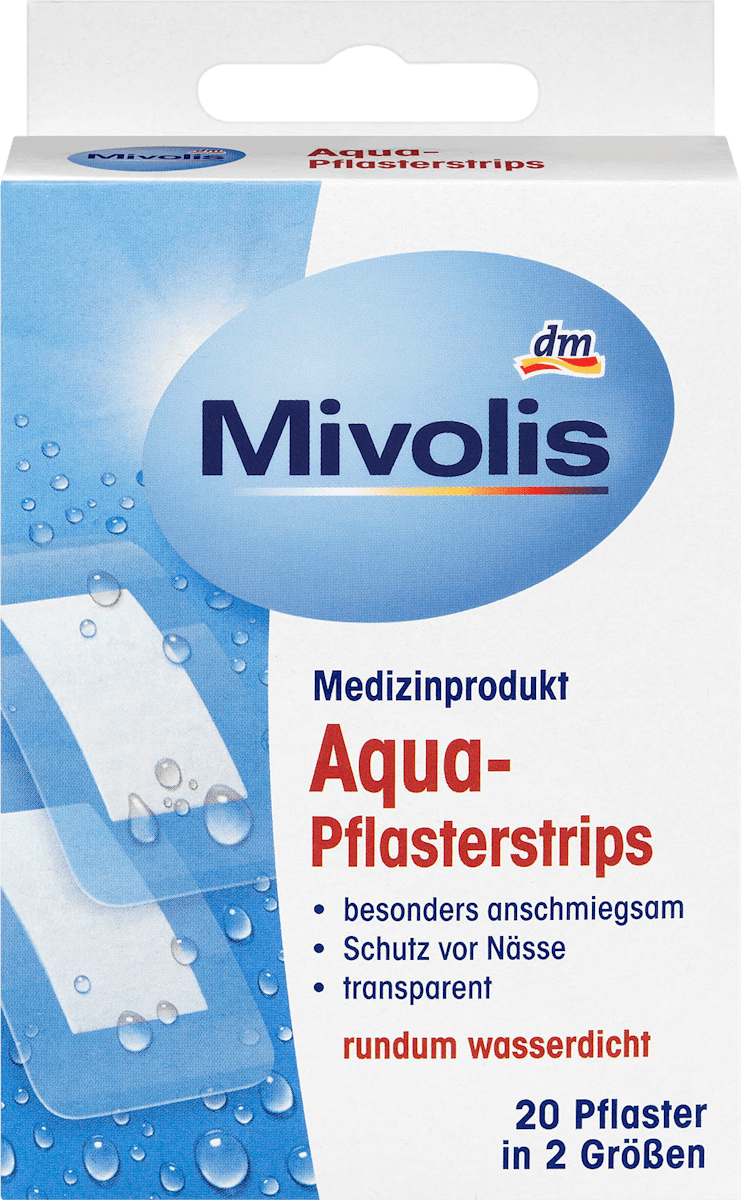 Aqua-Pflasterstrips, 20 St