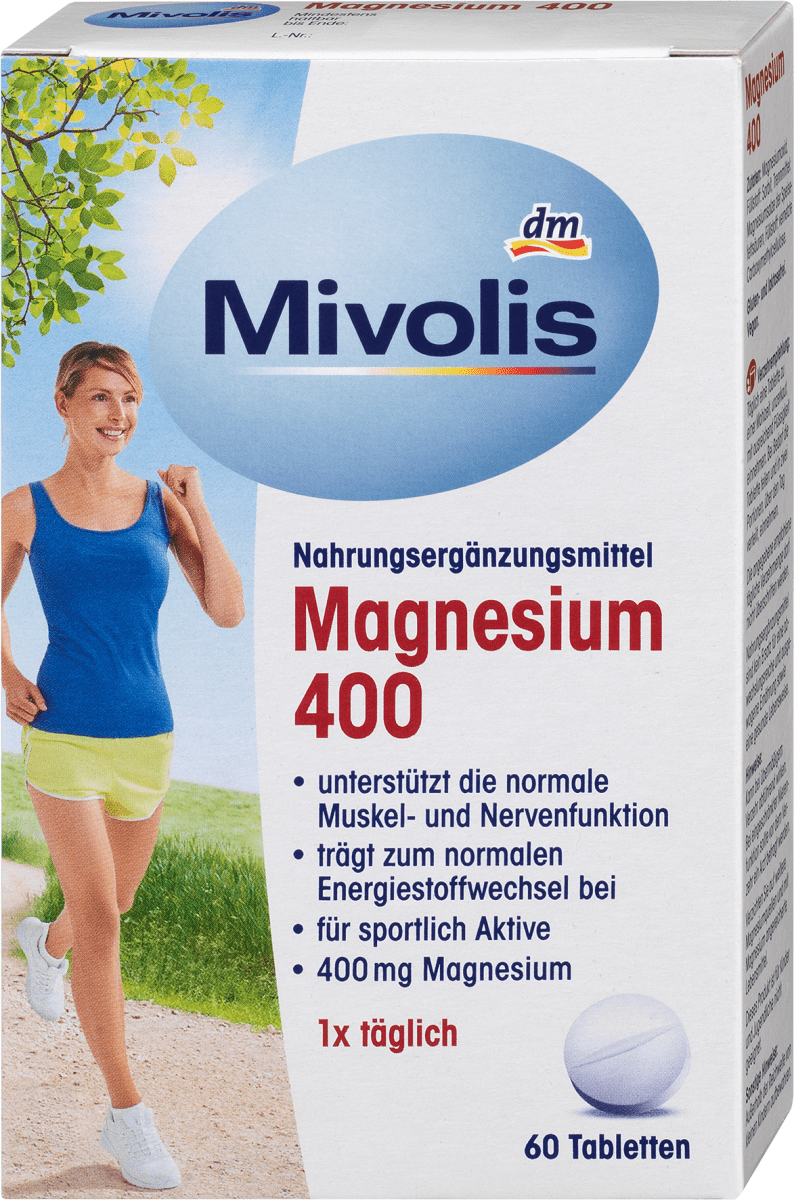 Magnesium 400, 60 Tabletten, 65,7 g