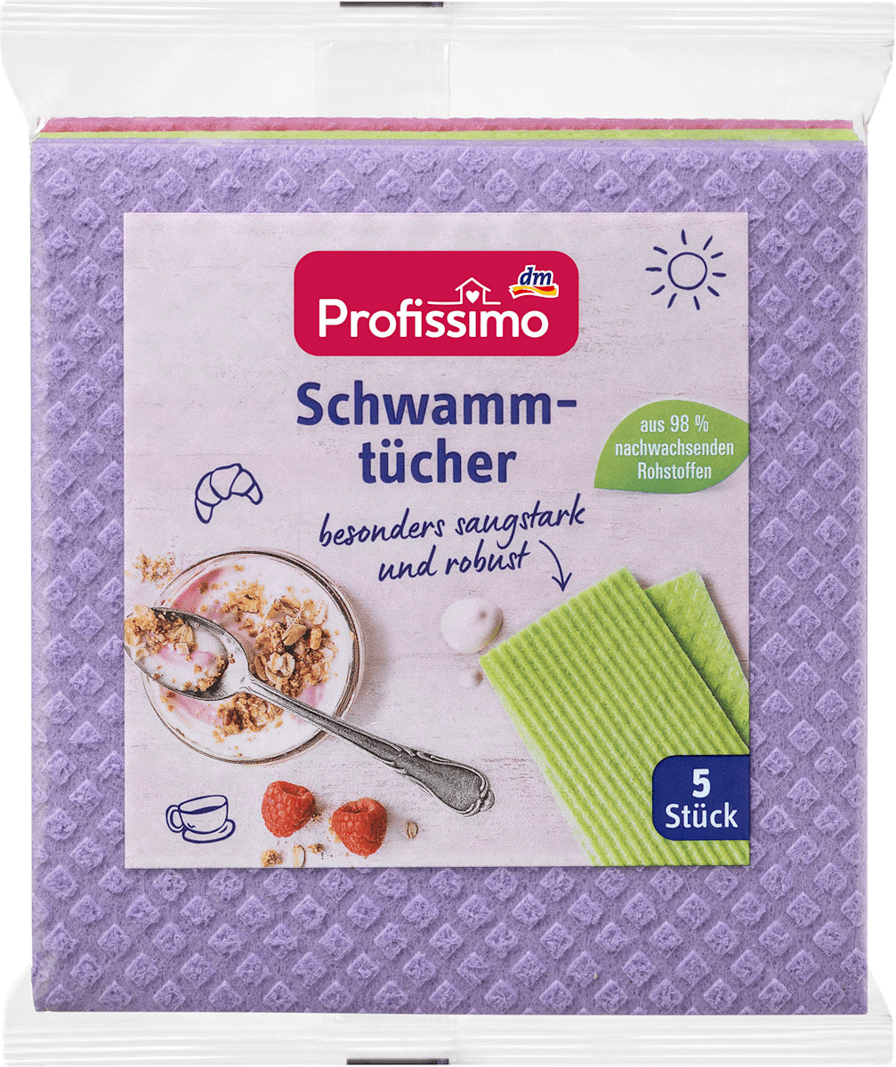 Schwammtücher, 5 St