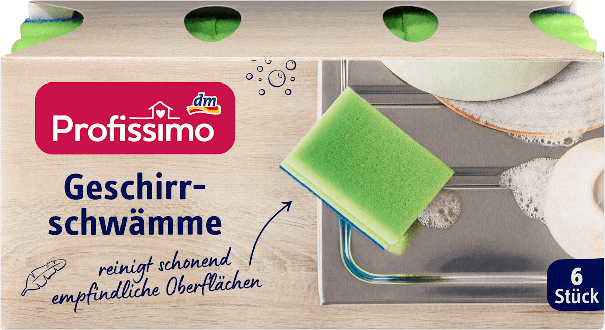 Geschirrschwämme, 6 St