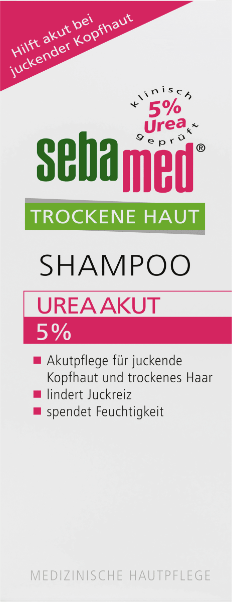 Shampoo trockene Haut 5 % Urea Akut, 200 ml