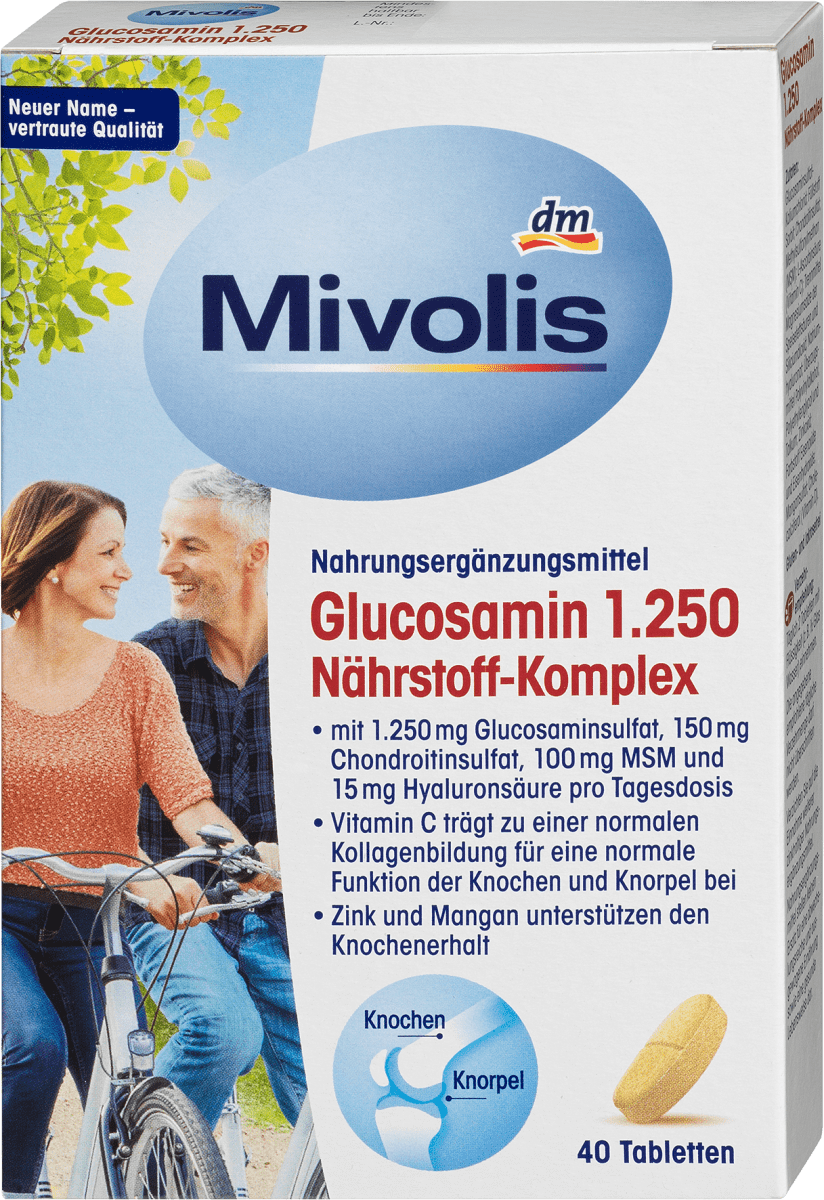 Glucosamin 1.250, 40 St