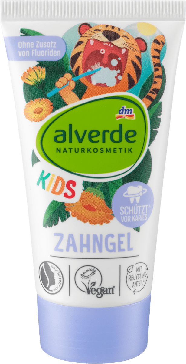 alverde NATURKOSMETIK Dječji gel za zube, 50 ml dm.hr