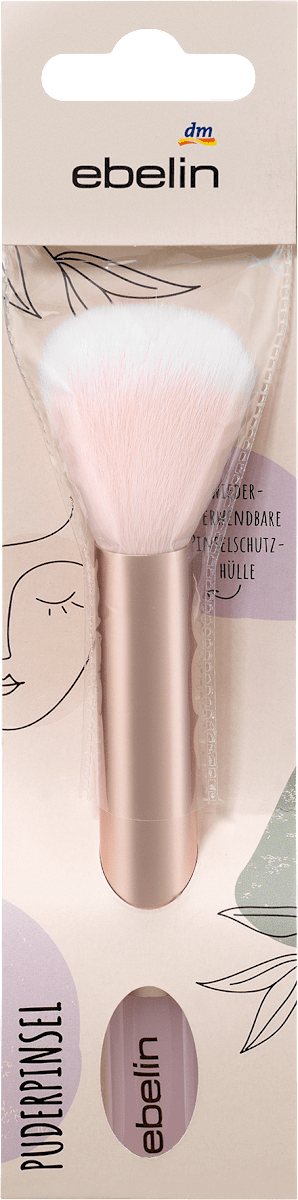 Puderpinsel pastell, 1 St