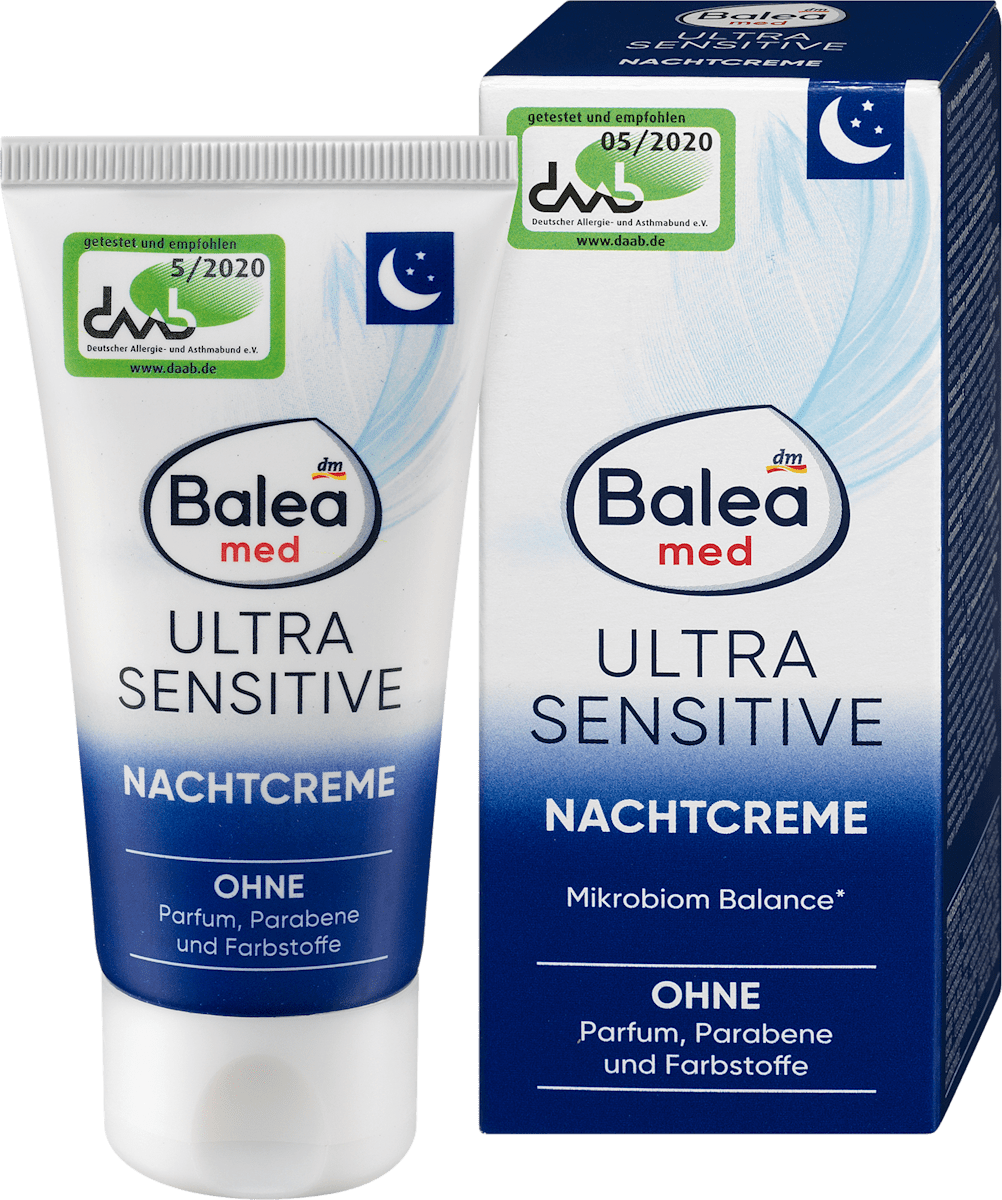 Balea MED Ultra Sensitive noćna krema za lice, 50 ml kupujte online po