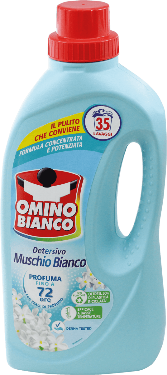 Omino Bianco Detersivo Igienizzante Lavatrice In Polvere 20 Lavaggi