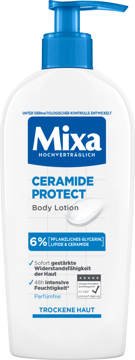 Euer erster Eindruck von MIXA Ceramide Protect Bodylotion