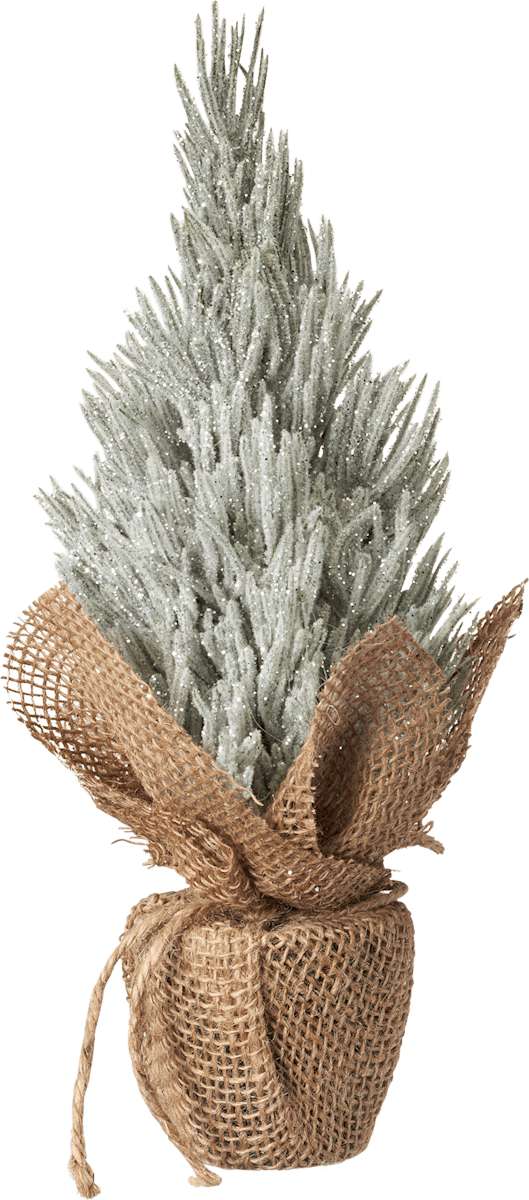 Dekorieren & Einrichten Tannenbaum im Jutesack, 1 St dauerhaft günstig