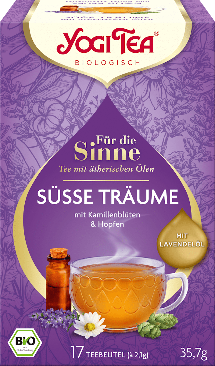 YOGI TEA Kräutertee Bio Süsse Träume, 35,7 g | dm.at