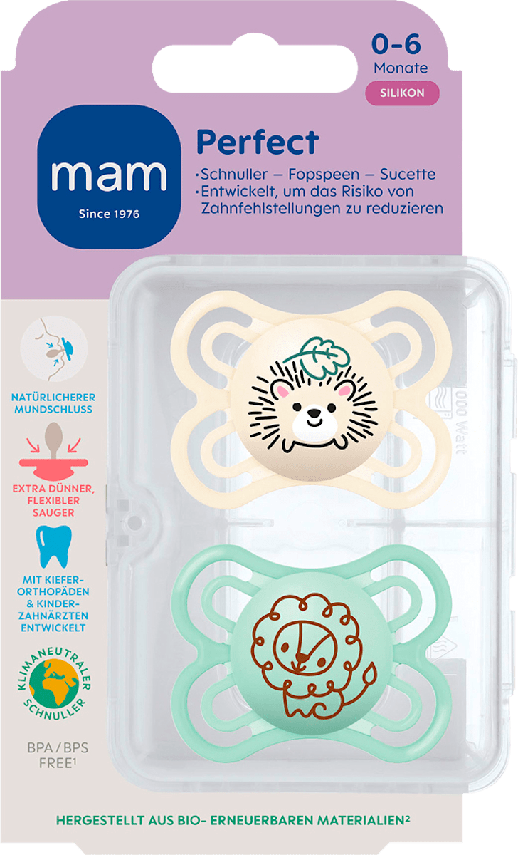 MAM Night Schnuller 2er-Set - Leuchtet Im Dunkeln Ab 6 Monaten