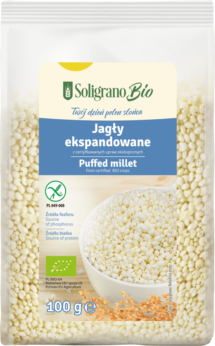 BIO Puffed quinoa - Soligrano