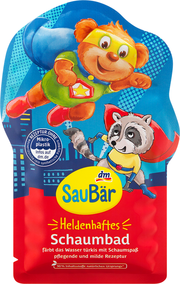 Kinder Badezusatz Heldenhaftes Schaumbad, 40 ml