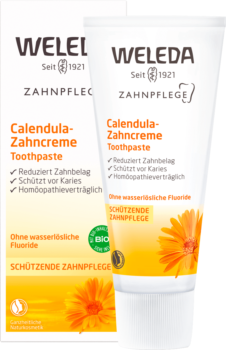 Zahnpasta Calendula fluoridfrei, 75 ml