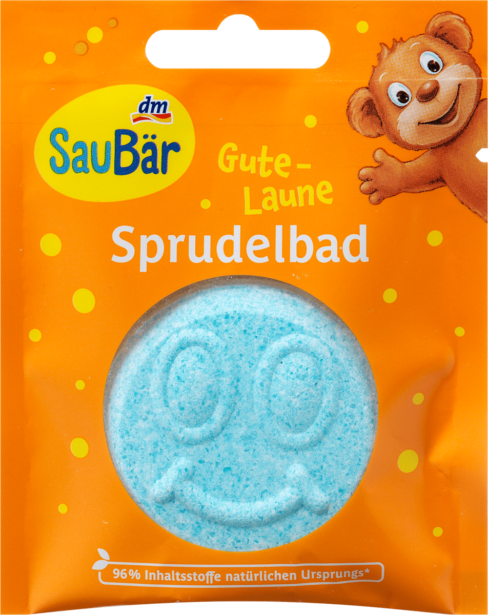 Kinder Badezusatz Sprudelbad Gute Laune, 0,03 kg