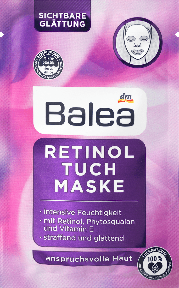 Tuchmaske Retinol, 1 St