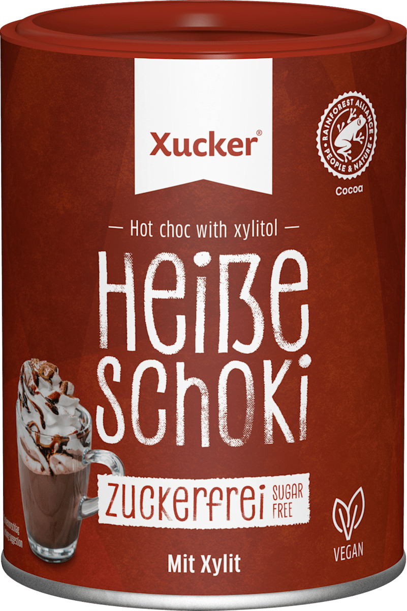 Xucker Kakaopulver, Heiße Schokolade mit Xylit, 200 g dauerhaft günstig online kaufen dm.de