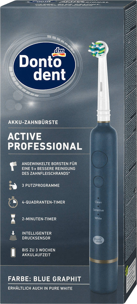 Elektrische Zahnbürste Active Professional Pure, 1 St