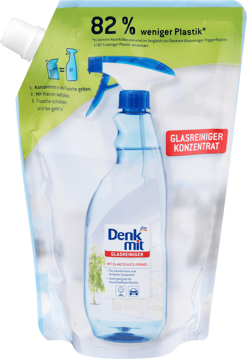 Glasreiniger Konzentrat Nachfüllpack, 333 ml