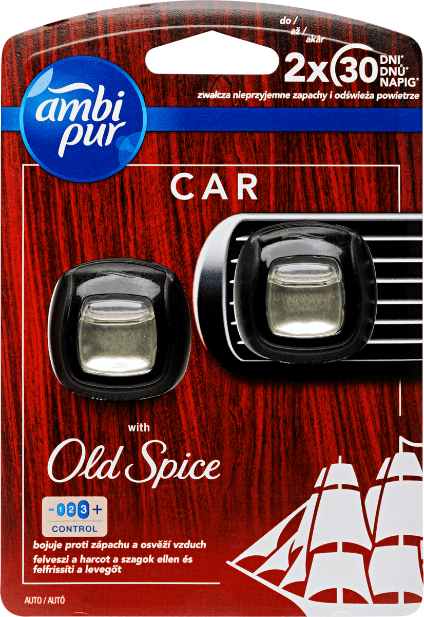 Ambi Pur Duo - Car Perfume Old Spice Duo